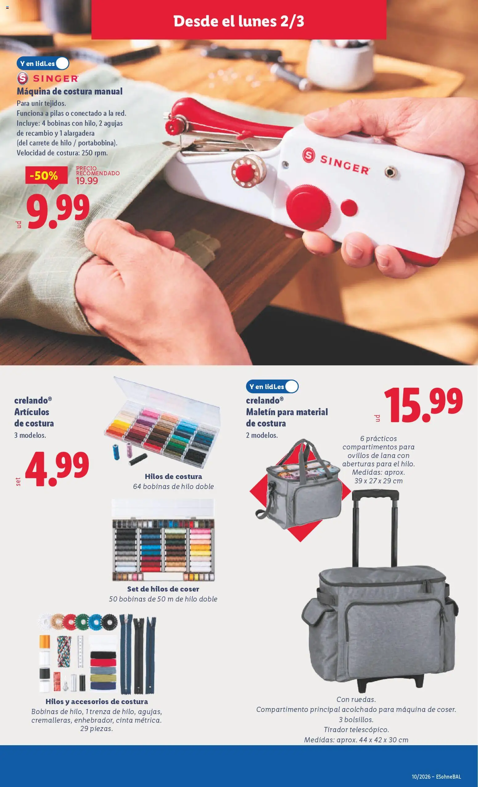 Lidl folleto de bazar - Página de 13 - Válido desde 02/03/2026