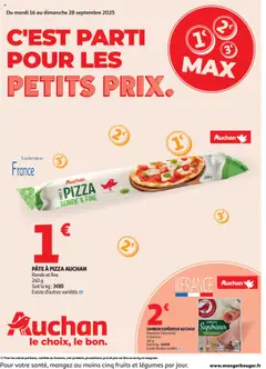 Auchan folder / publicité geldig vanaf 16/09/2025