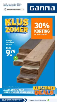 GAMMA - Folder geldig vanaf 25-08-2025