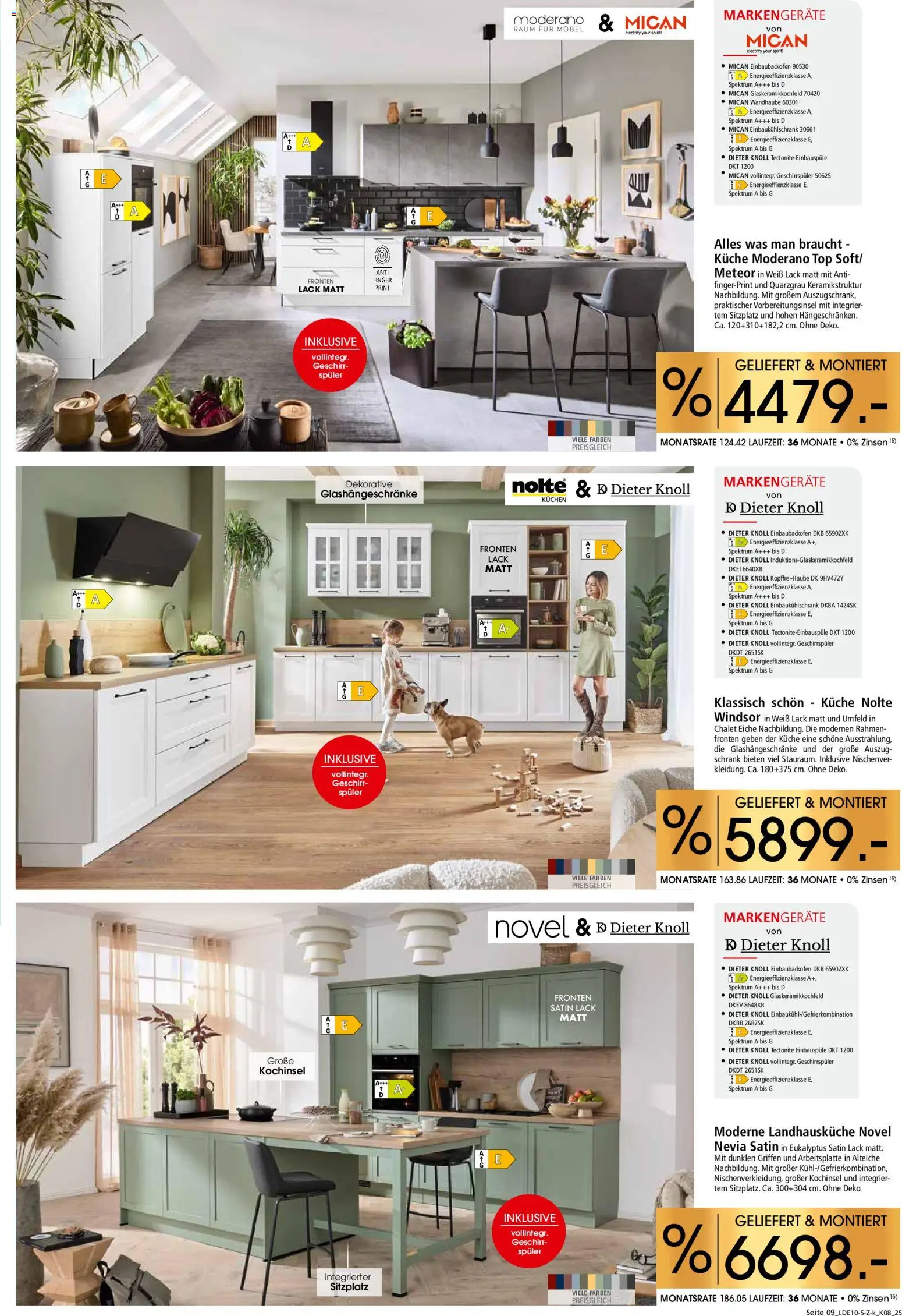 Zurbrüggen Küchen für Ihr Zuhause - Seite 9 - gültig ab 08.11.2025