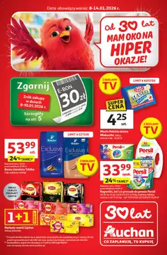 Podgląd Auchan Gazetka - 30 Lat Hipermarket ważny od 08.01.2026