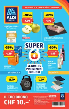 Vorschau Aldi Volantino gültig ab 28.08.2025