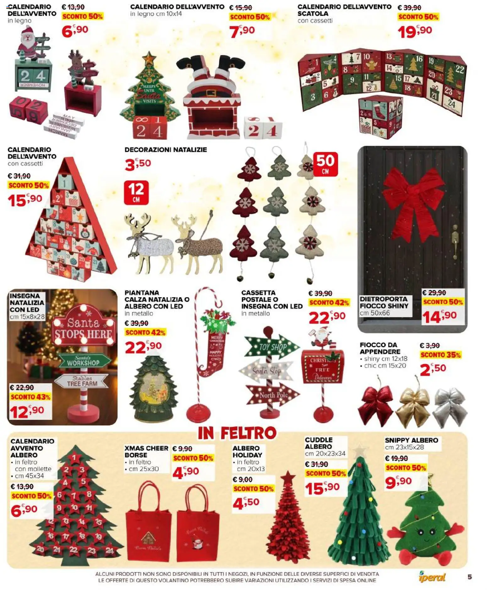 Iperal Decori natalizi catalogo - pagina 5 - valido dal 12/11/2025