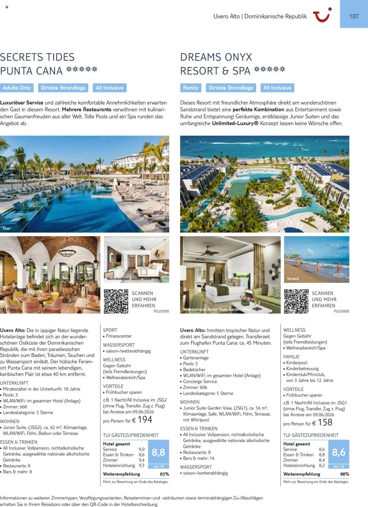 TUI Prospekt Mittelamerika & Karibik 2025/26	 - Seite 107 - gültig ab 01.11.2025