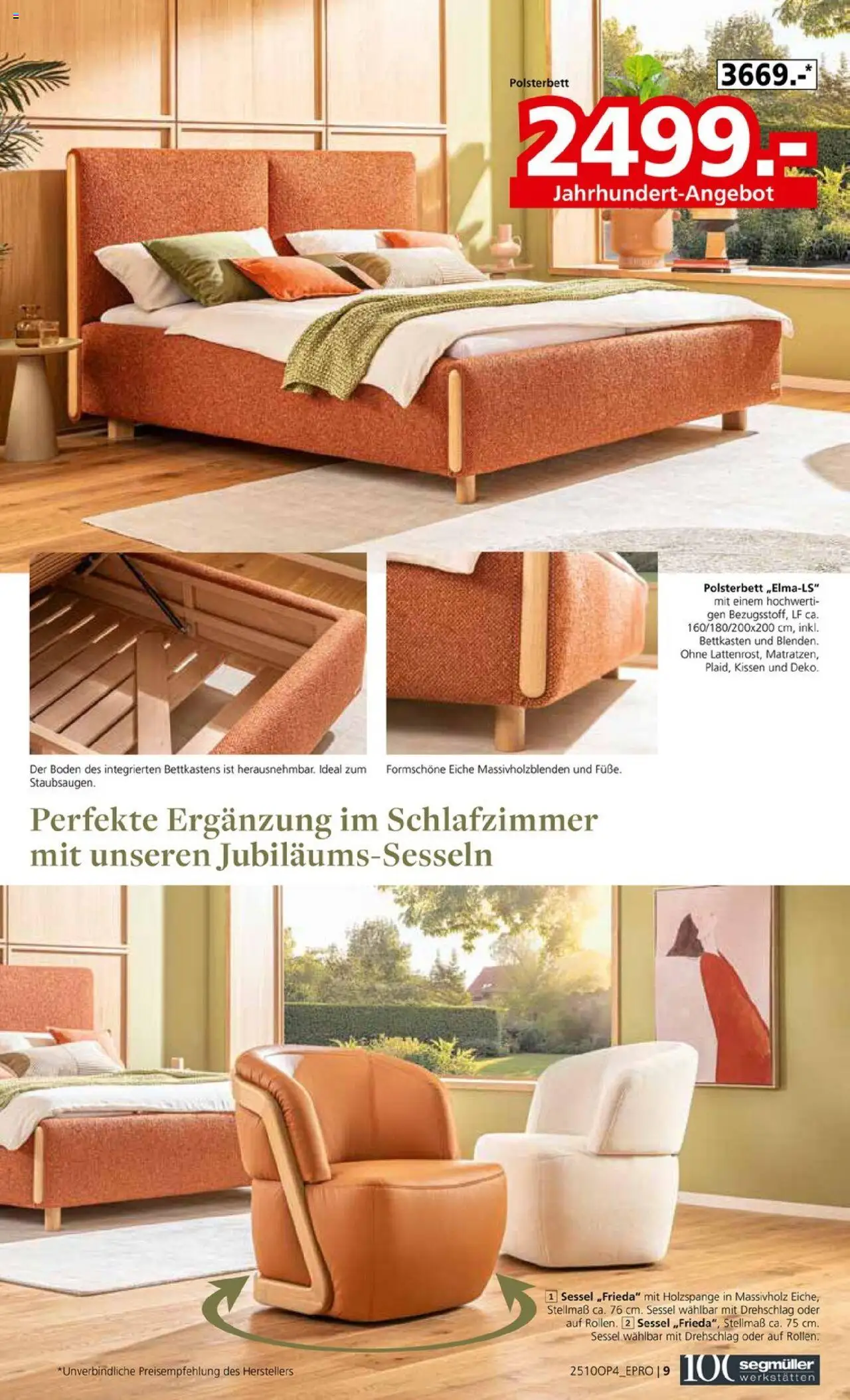 Segmüller Betten gefertigt in Bayern - Seite 9 - gültig ab 17.10.2025