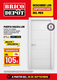 Vista previa del folleto Brico Depôt folleto válido desde 26/09/2025