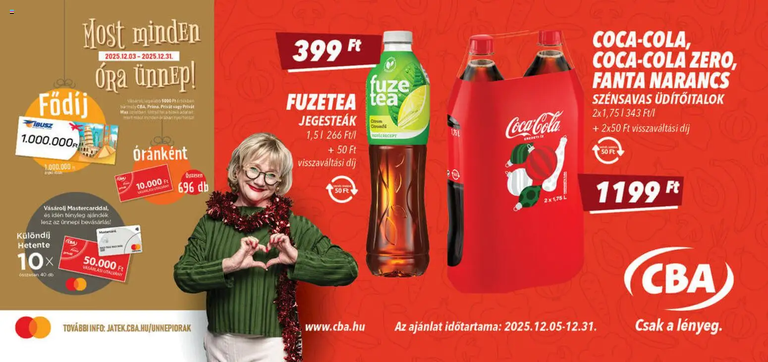 CBA - Óriásplakátok - 1oldal - érvényes 2025.12.05.-tól