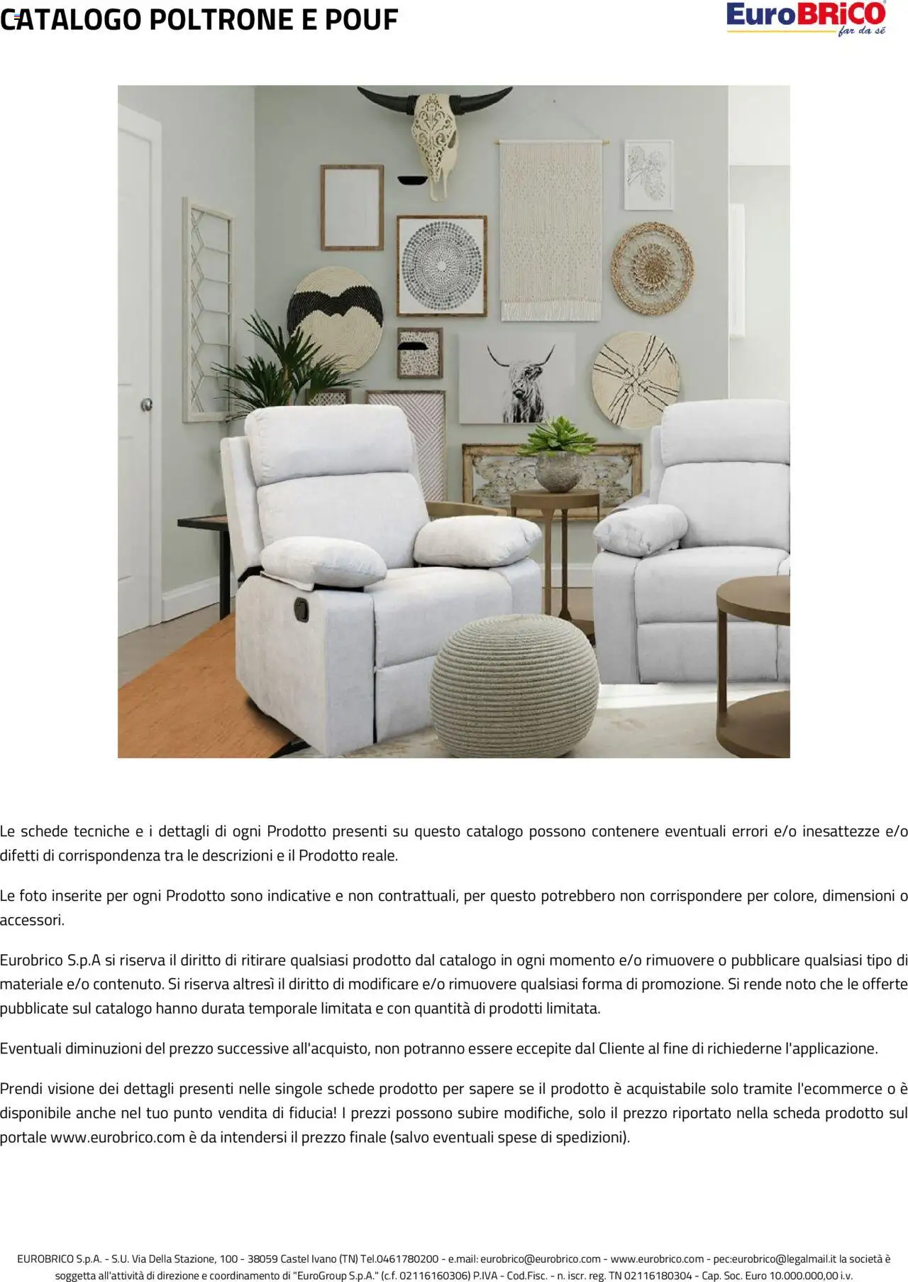 Eurobrico Poltrone e Pouf catalogo - pagina 49 - valido dal 23/07/2025