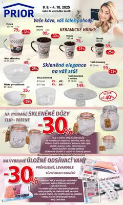 Náhled Prior - Akční Nabídka Domácích Potřeb platný od 09.09.2025