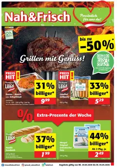 Vorschau Nah und Frisch Flugblatt gültig ab 29.04.2026