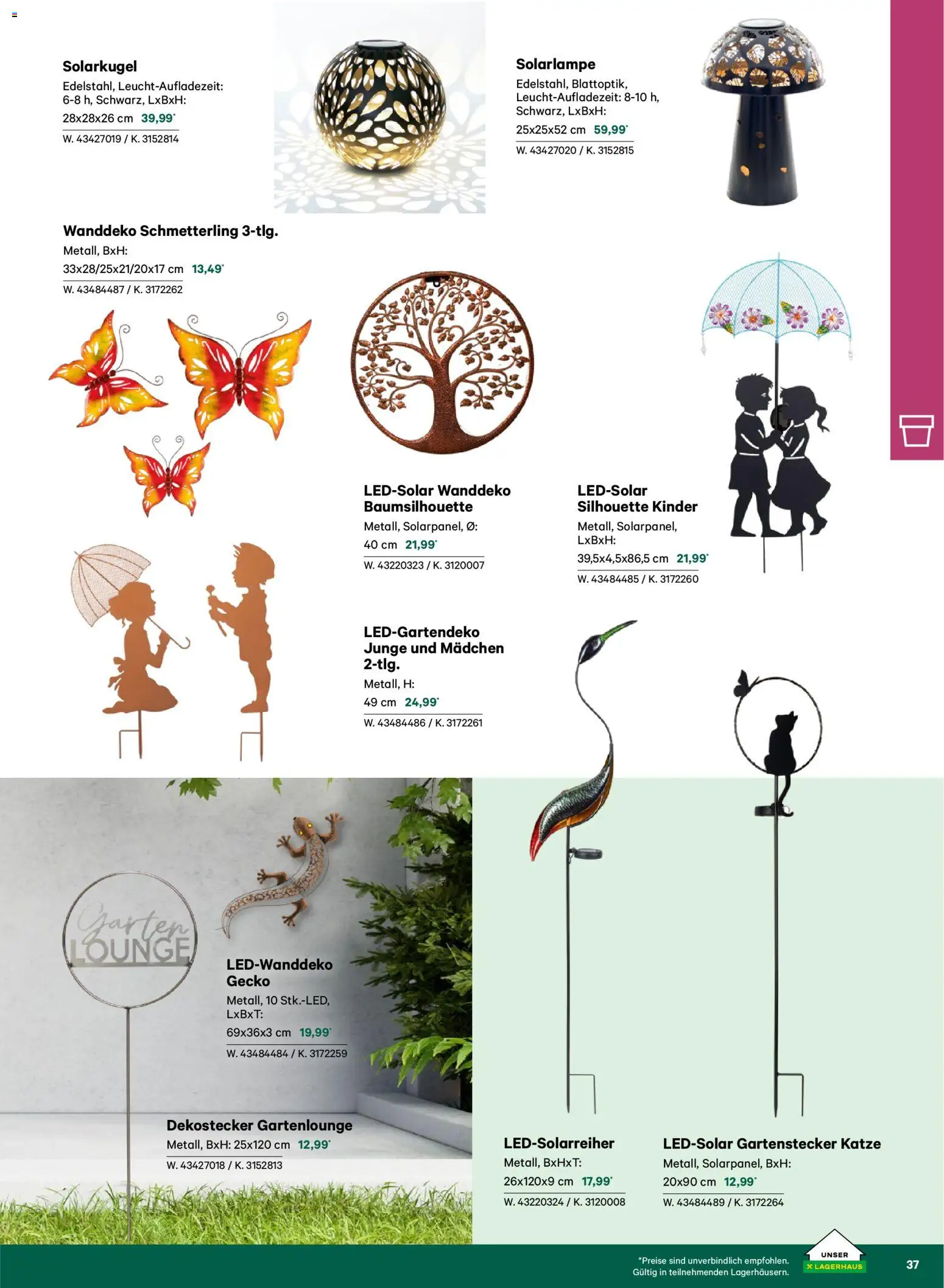 Lagerhaus  Garten und Freizeit Katalog 2026 - page 37- valid from 22.02.2026
