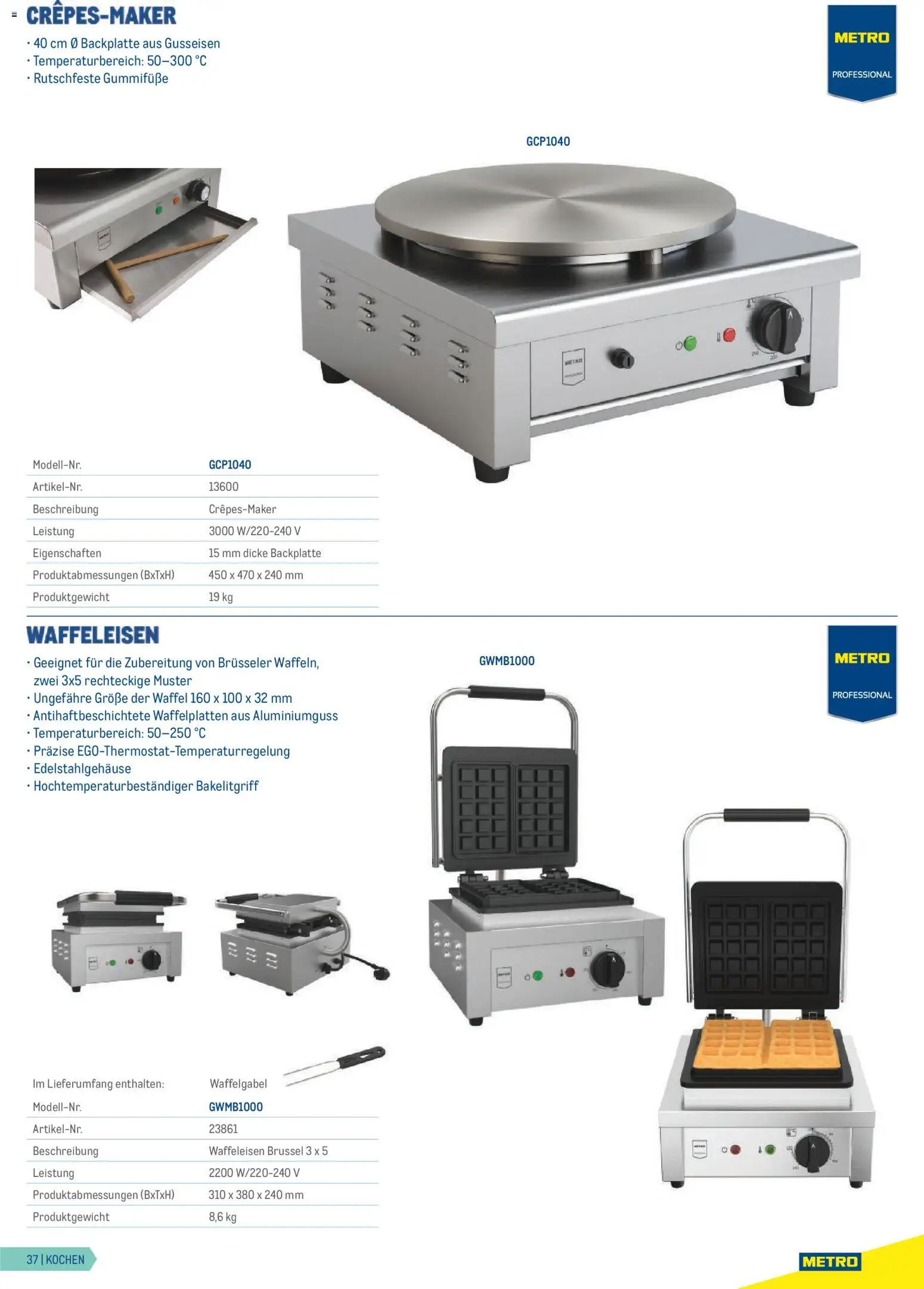 Metro Gastrogeräte - page 37- valid from 23.02.2026