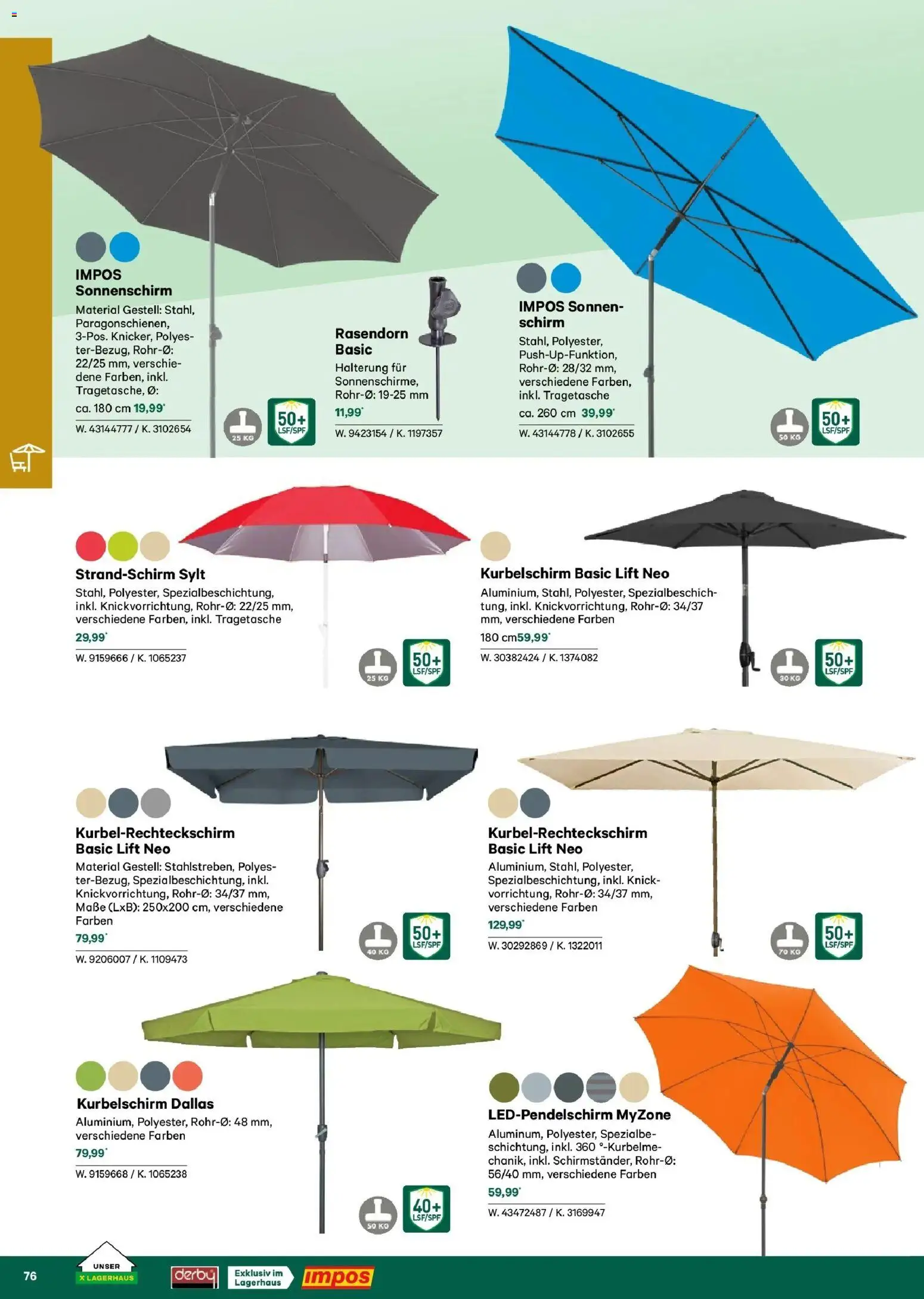 Lagerhaus Garten & Freizeit Katalog 2026 - Wien, Innsbruck - page 76- valid from 01.03.2026