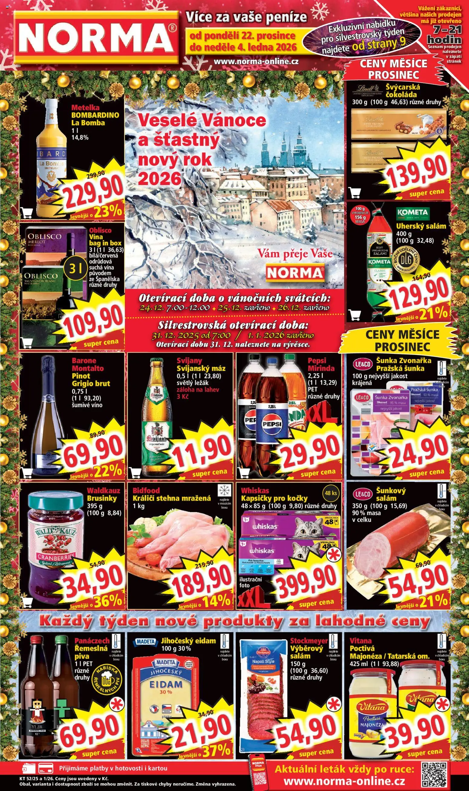 Norma leták - strana 1- platný od 22.12.2025