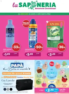 Anteprima La Saponeria volantino valida dal 18/03/2026