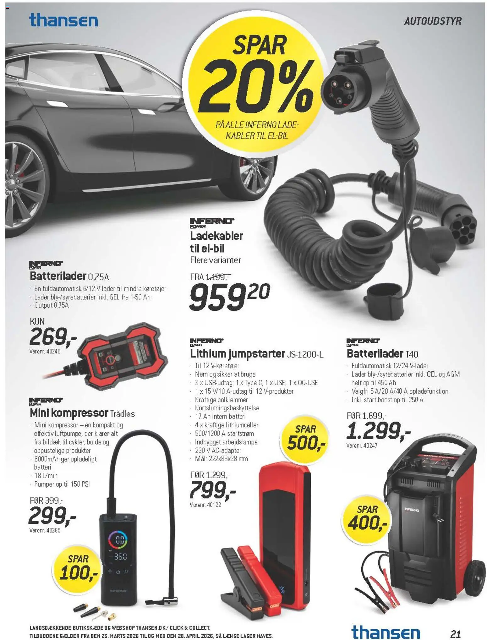 Thansen - Tilbudsavis - page 40- valid from 25/03/2026