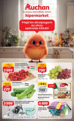 Előnézet Auchan Akciós újság érvényes 2025.08.28.-tól