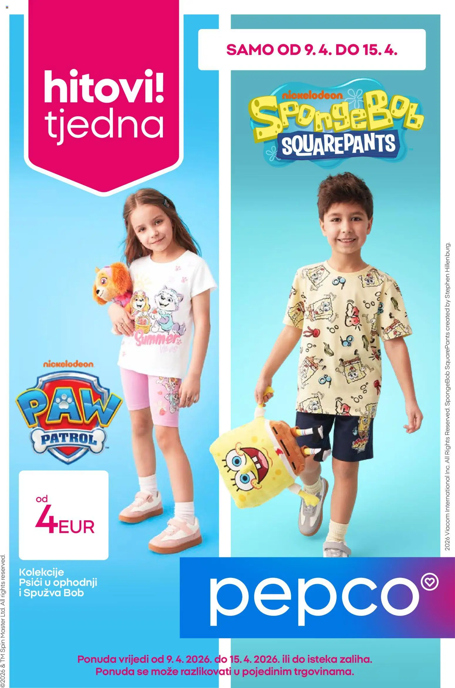 Pepco Katalog - stranica 1- važeći od 09.04.2026