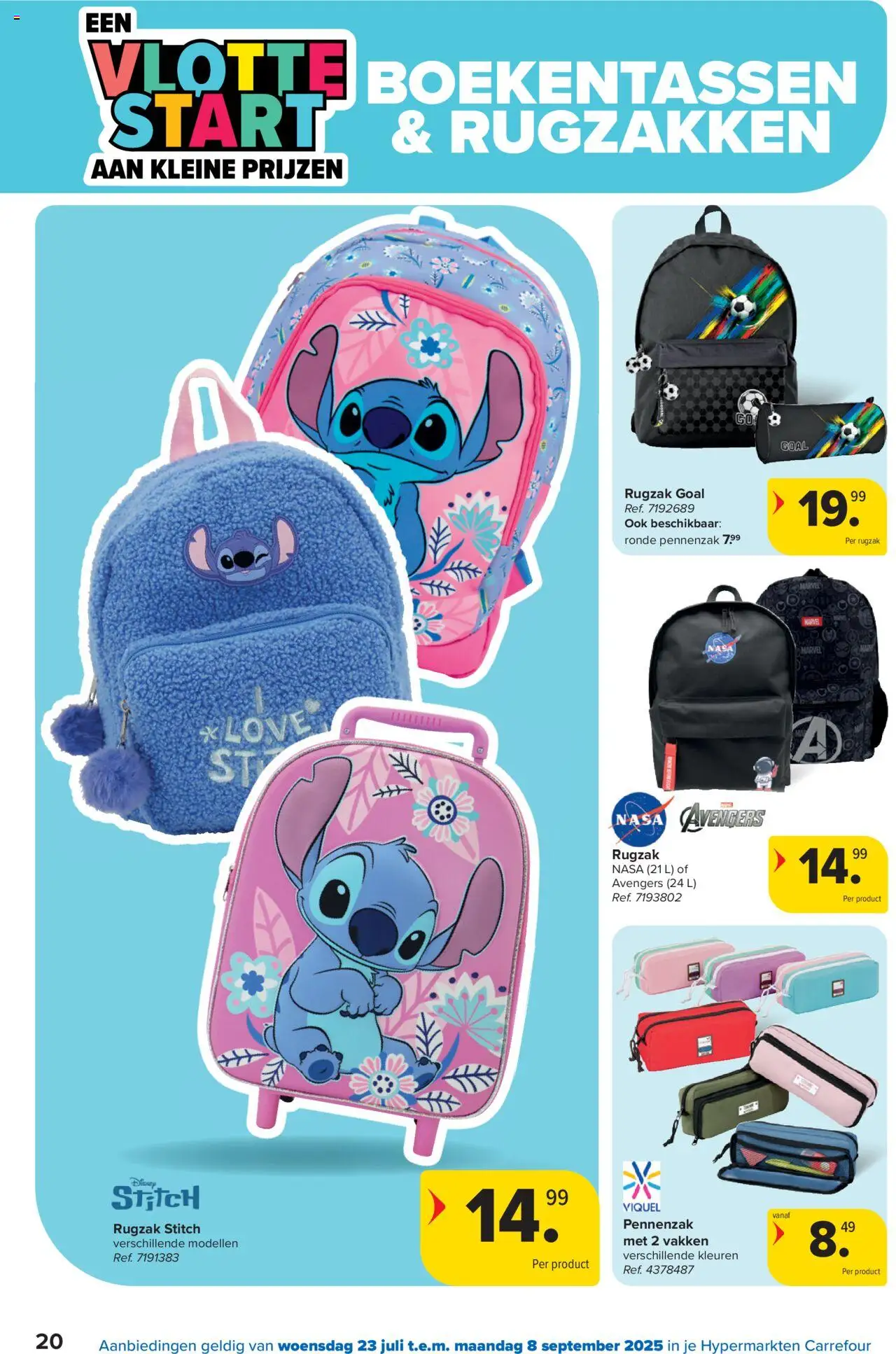 Carrefour - Hypermarkten Back to School - pagina 20- geldig vanaf 23/07/2025