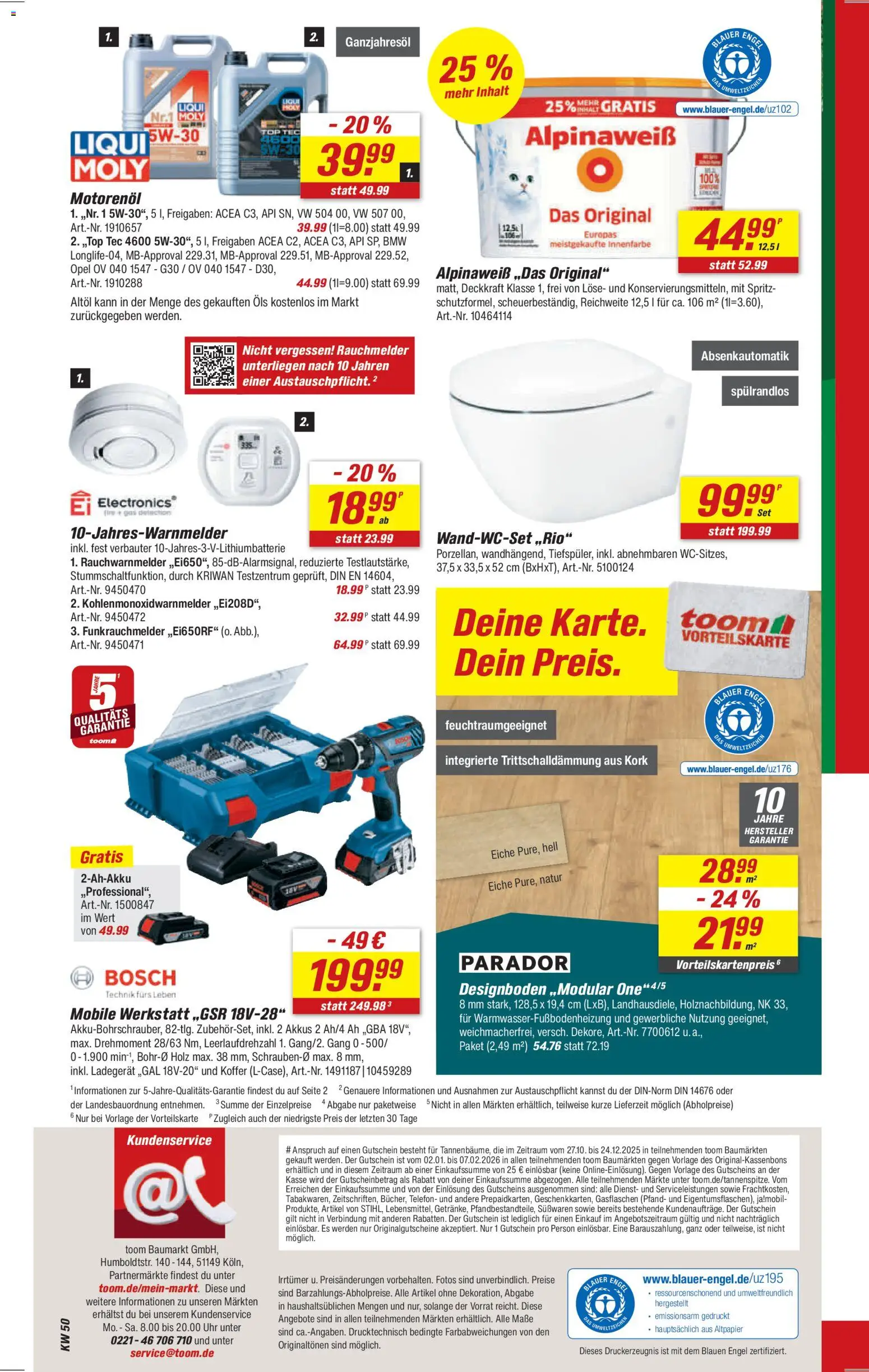 Toom Baumarkt Prospekt 	 - Seite 12 - gültig ab 01.12.2025