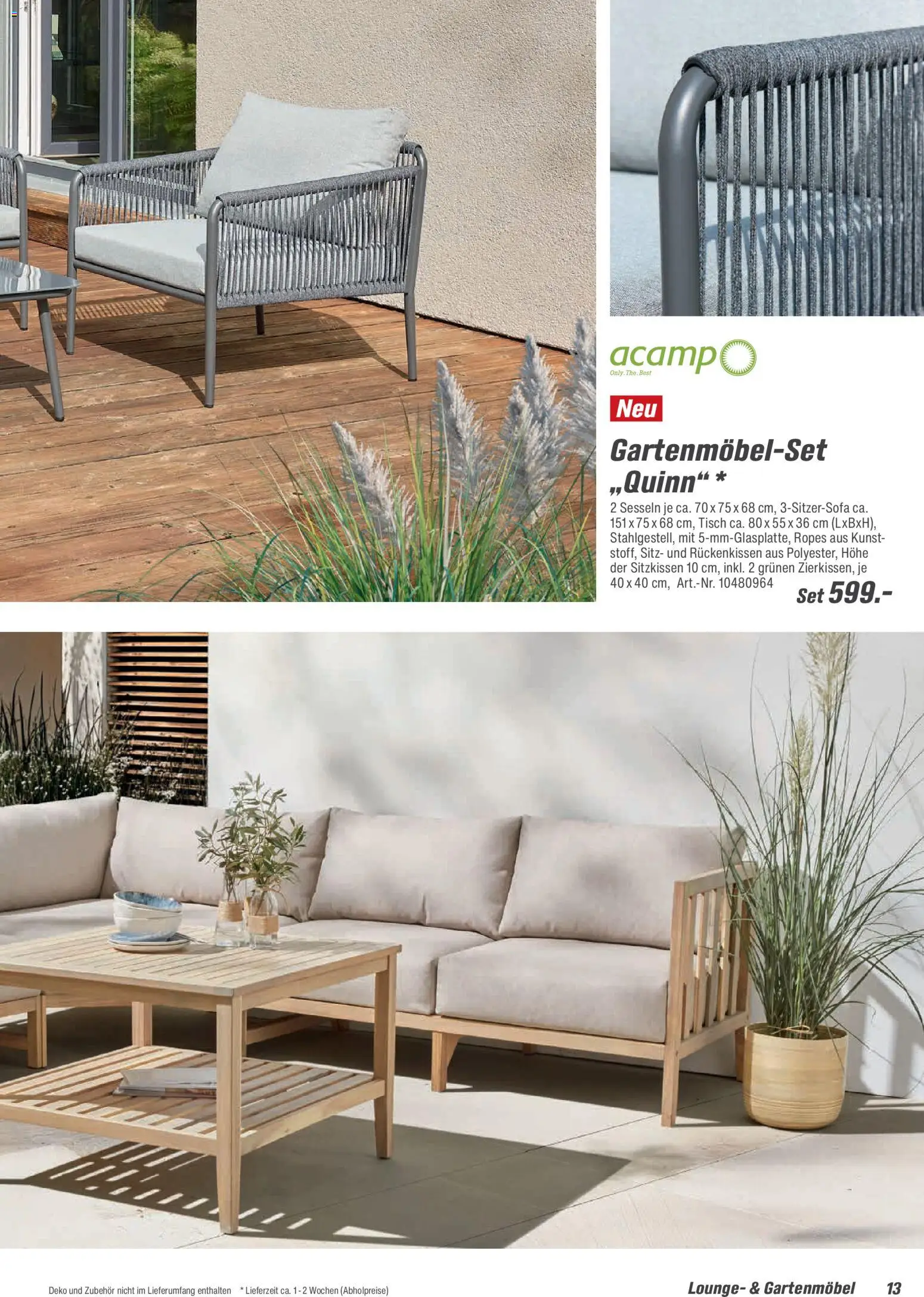 Toom Baumarkt  Gartenmöbel & Solar-Leuchten 2026 - Seite 13 - gültig ab 01.01.2026