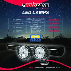 Preview AutoZone LED Lamps valid from 14/10/2025
