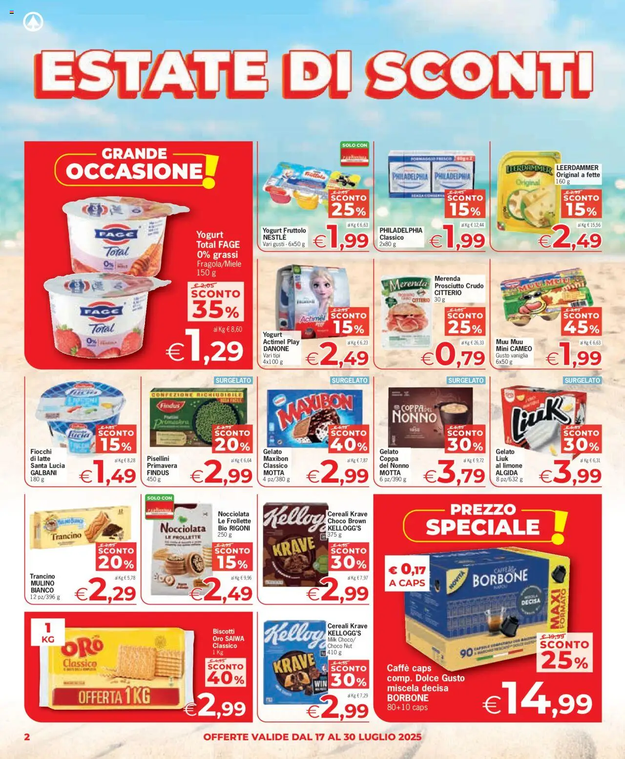Volantino Eurospar	 - pagina 2 - valido dal 17/07/2025