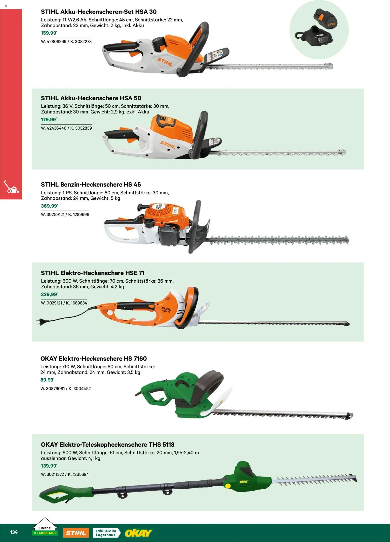 Lagerhaus  Garten und Freizeit Katalog 2026 - page 134- valid from 22.02.2026