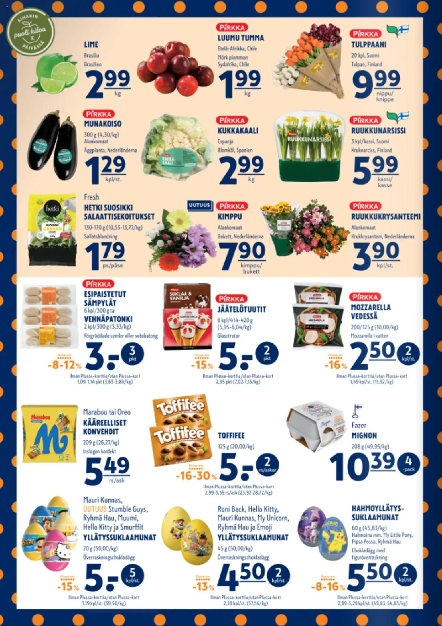 K-Supermarket tarjoukset - sivu 1- voimassa alkaen 19/03/2026