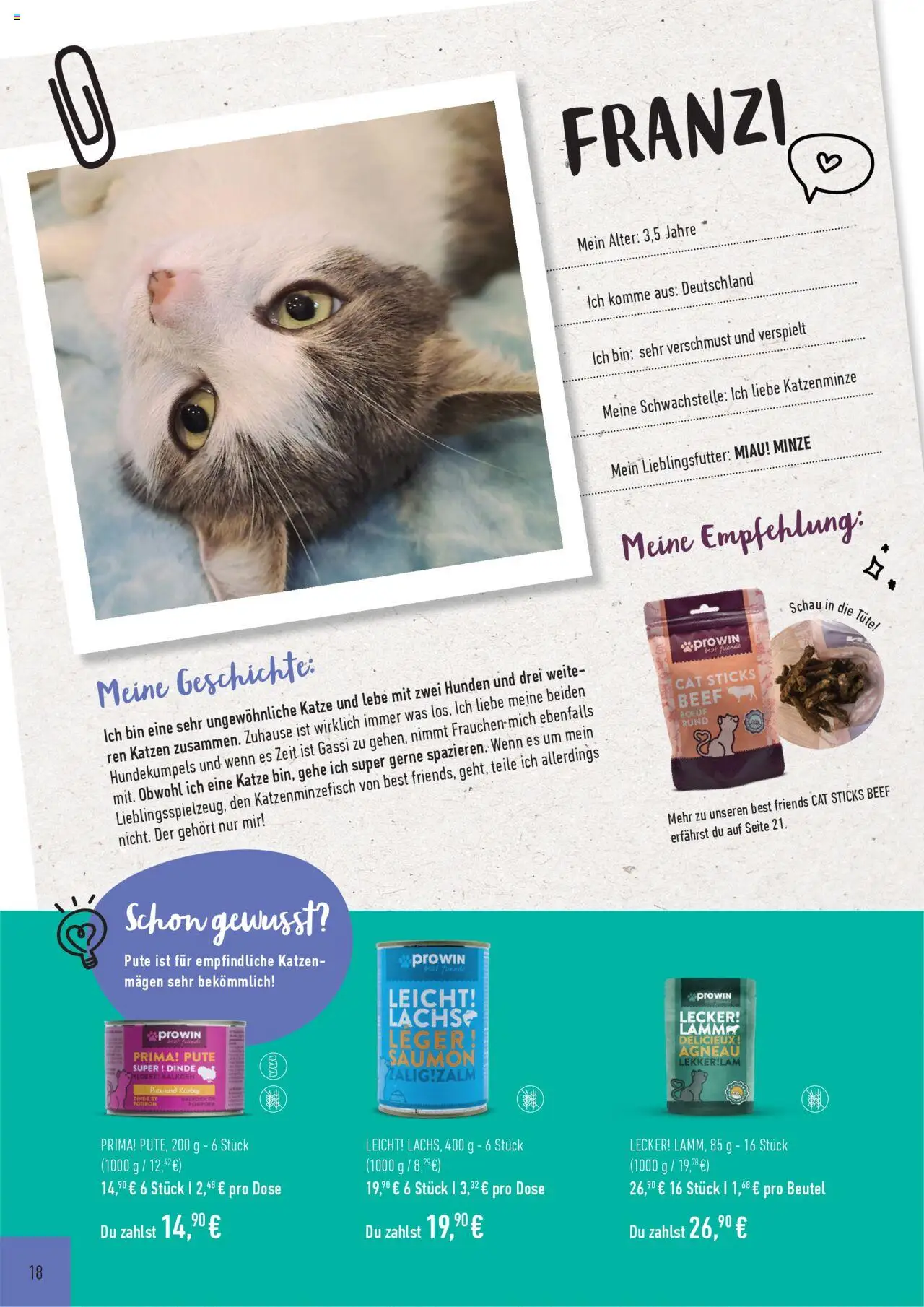 Katalog ProWin Best Friends Juli 2025/Juni 2026 - Seite 18 - gültig ab 01.07.2025