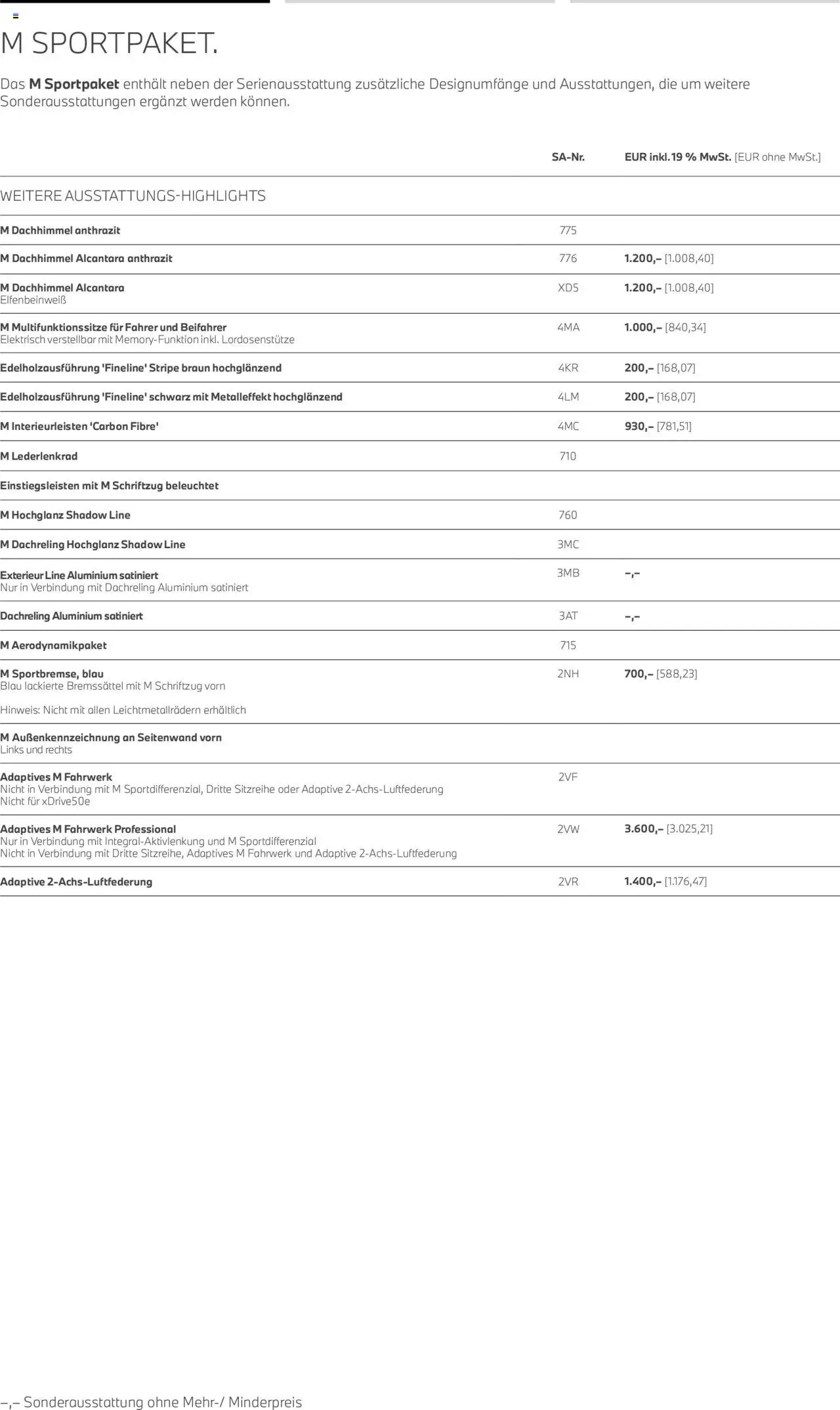 BMW X5 - Seite 9 - gültig ab 01.08.2025