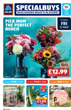 Aldi - Weekly offers Scottish Specialbuys valid from 13/03/2026
