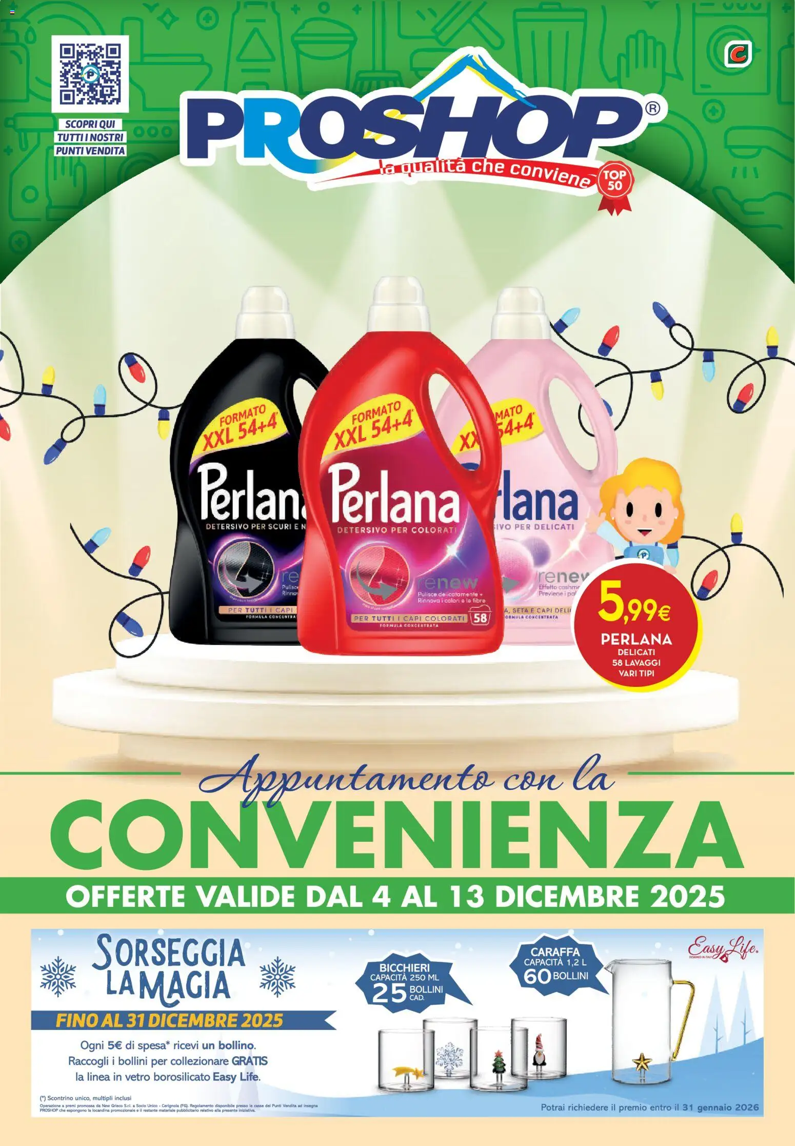 Volantino Proshop	 - pagina 1 - valido dal 04/12/2025