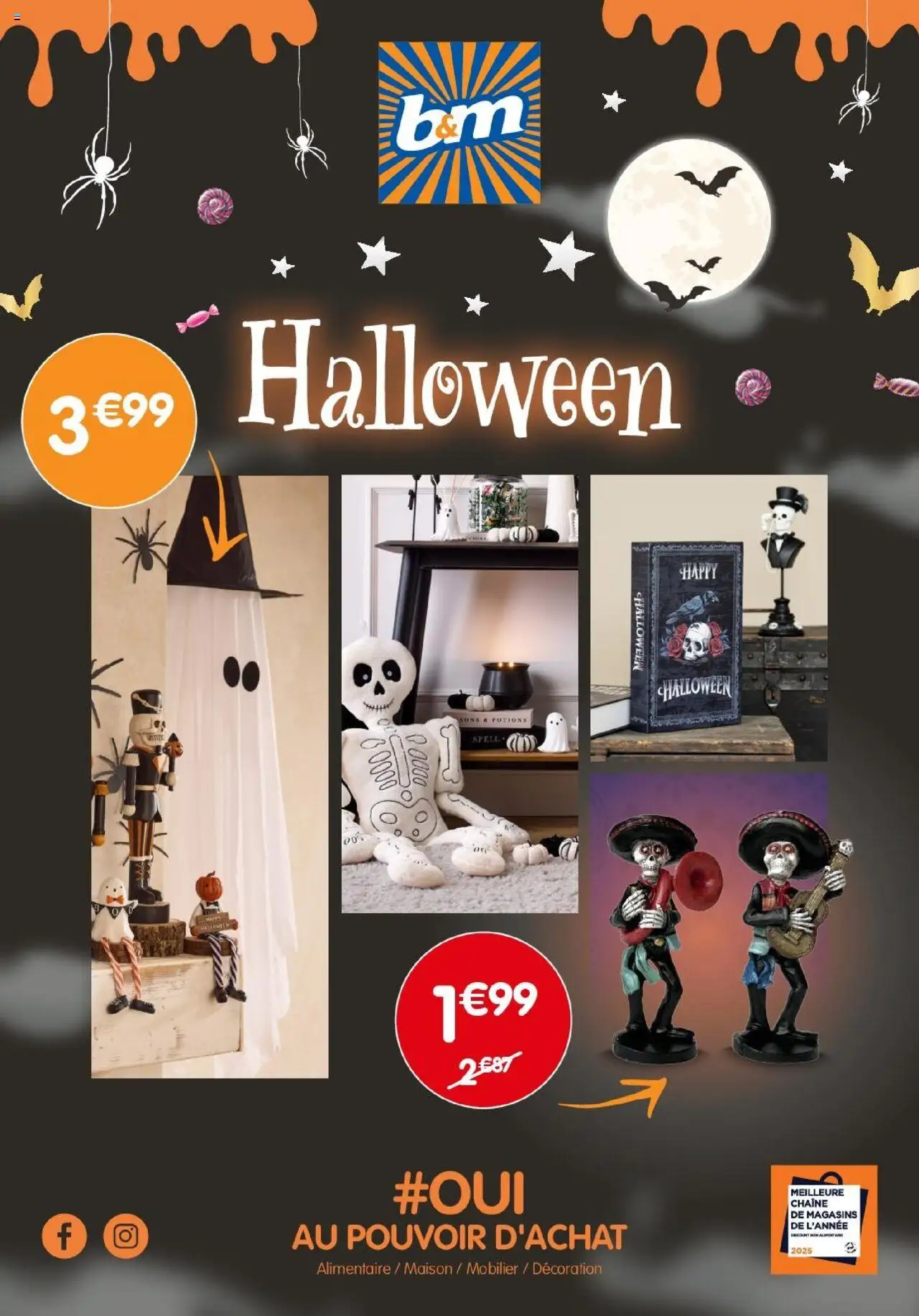 B&M - Catalogue Halloween - page 1 - valable à partir du 10/09/2025