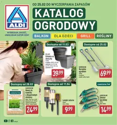 Podgląd Aldi Gazetka - Katalog ogrodowy ważny od 25.02.2026