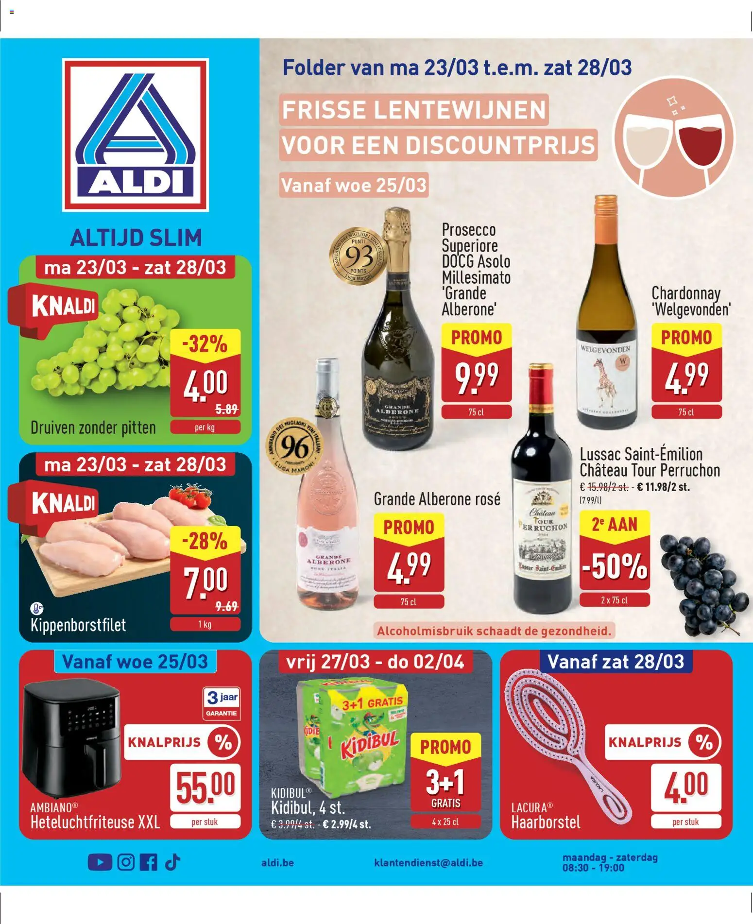 Aldi folder week 13 - pagina 1- geldig vanaf 23/03/2026