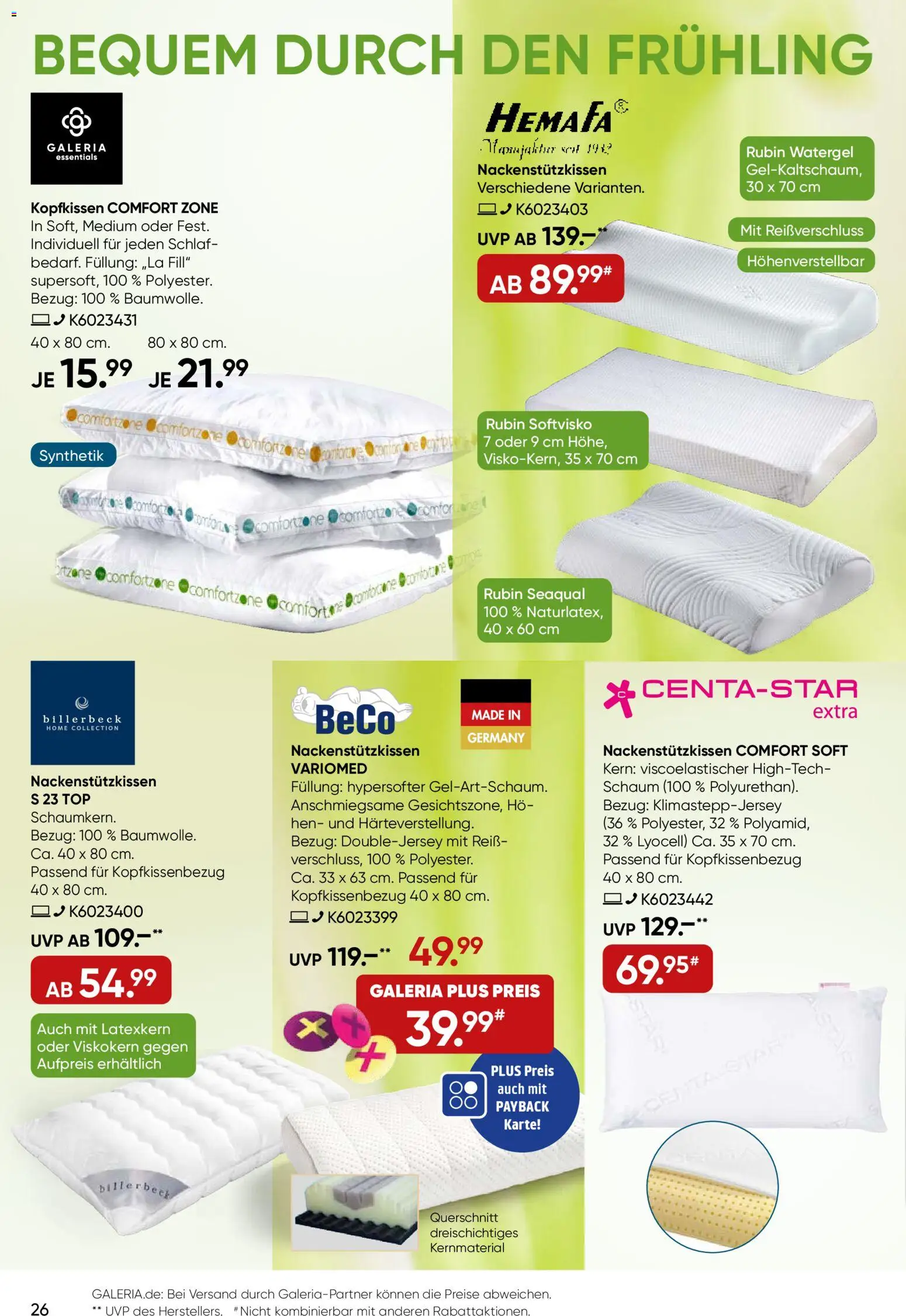 Galeria Karstadt Kaufhof Prospekt 	 - Seite 26 - gültig ab 04.03.2026