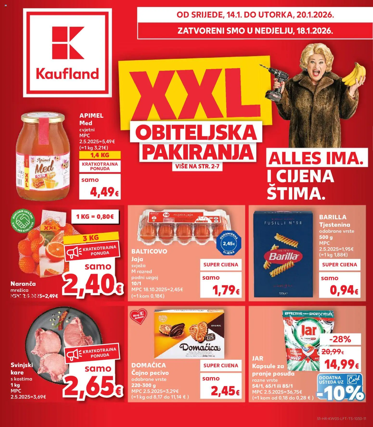 Katalog Kaufland - stranica 1- važeći od 14.01.2026