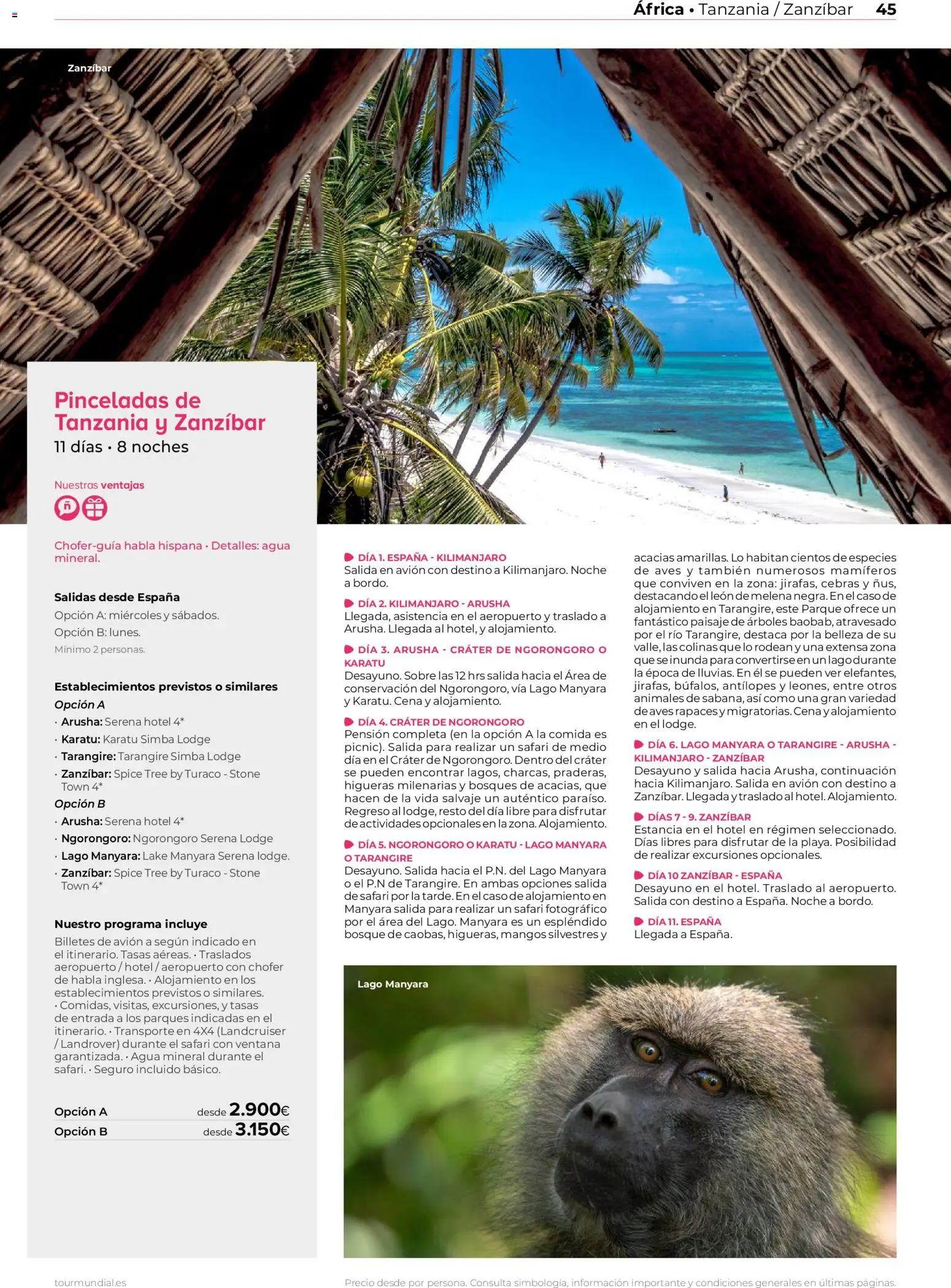 Viajes El Corte Inglés Africa y Oriente Medio - Página de 45 - Válido desde 01/01/2026