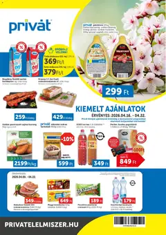 Előnézet PRIVÁT akciós újság érvényes 2026.04.16.-tól