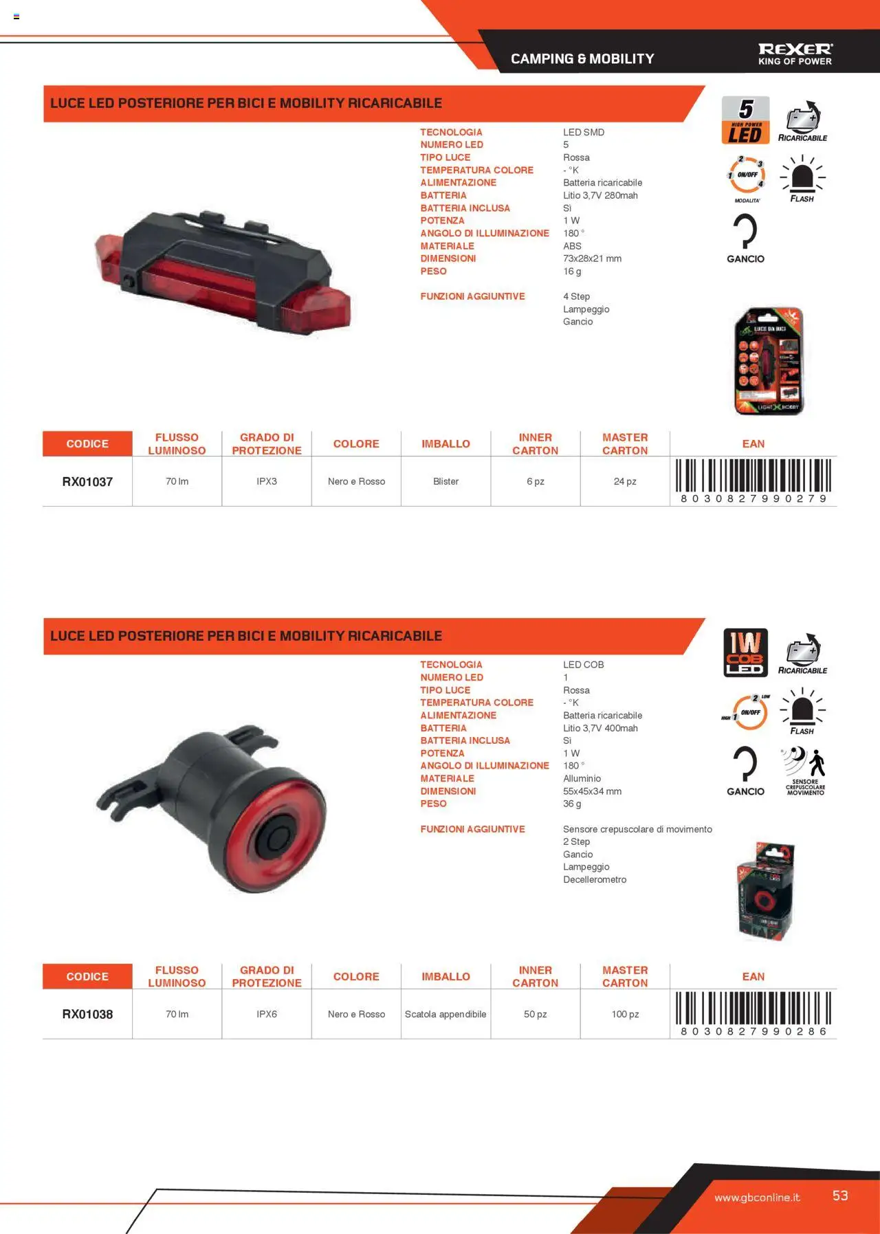 GBC Torce catalogo - pagina 53 - valido dal 31/05/2025