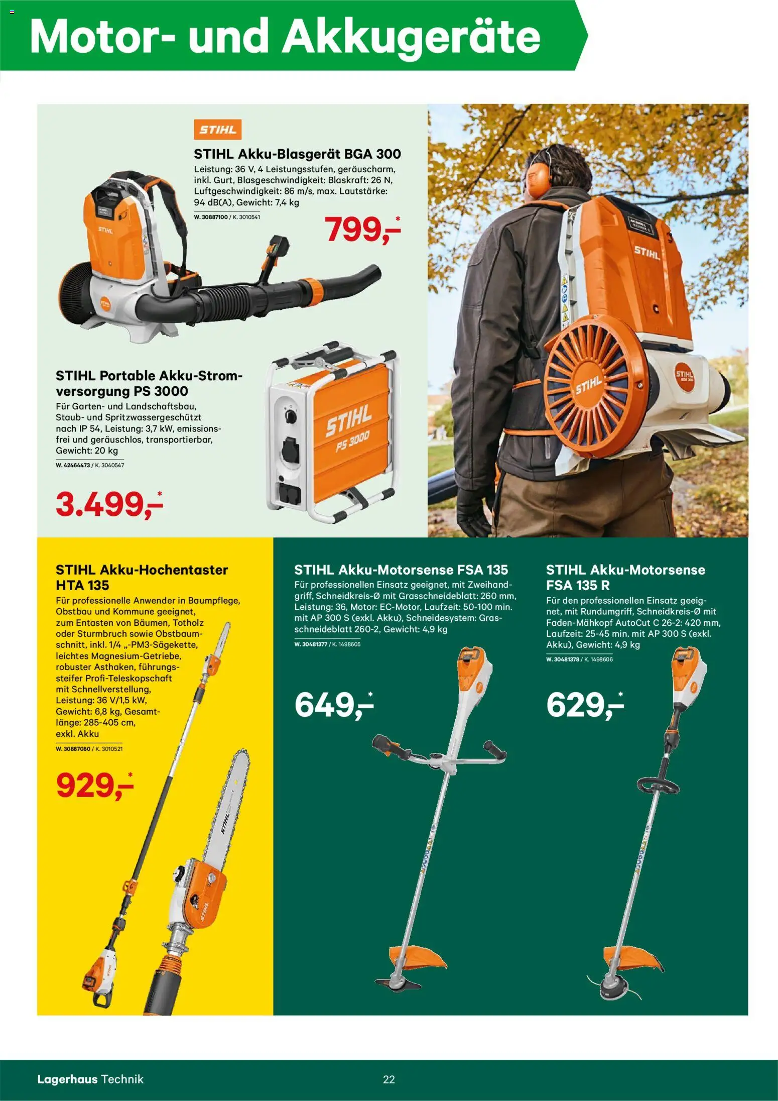 Lagerhaus Forstkatalog - page 22- valid from 01.01.2025