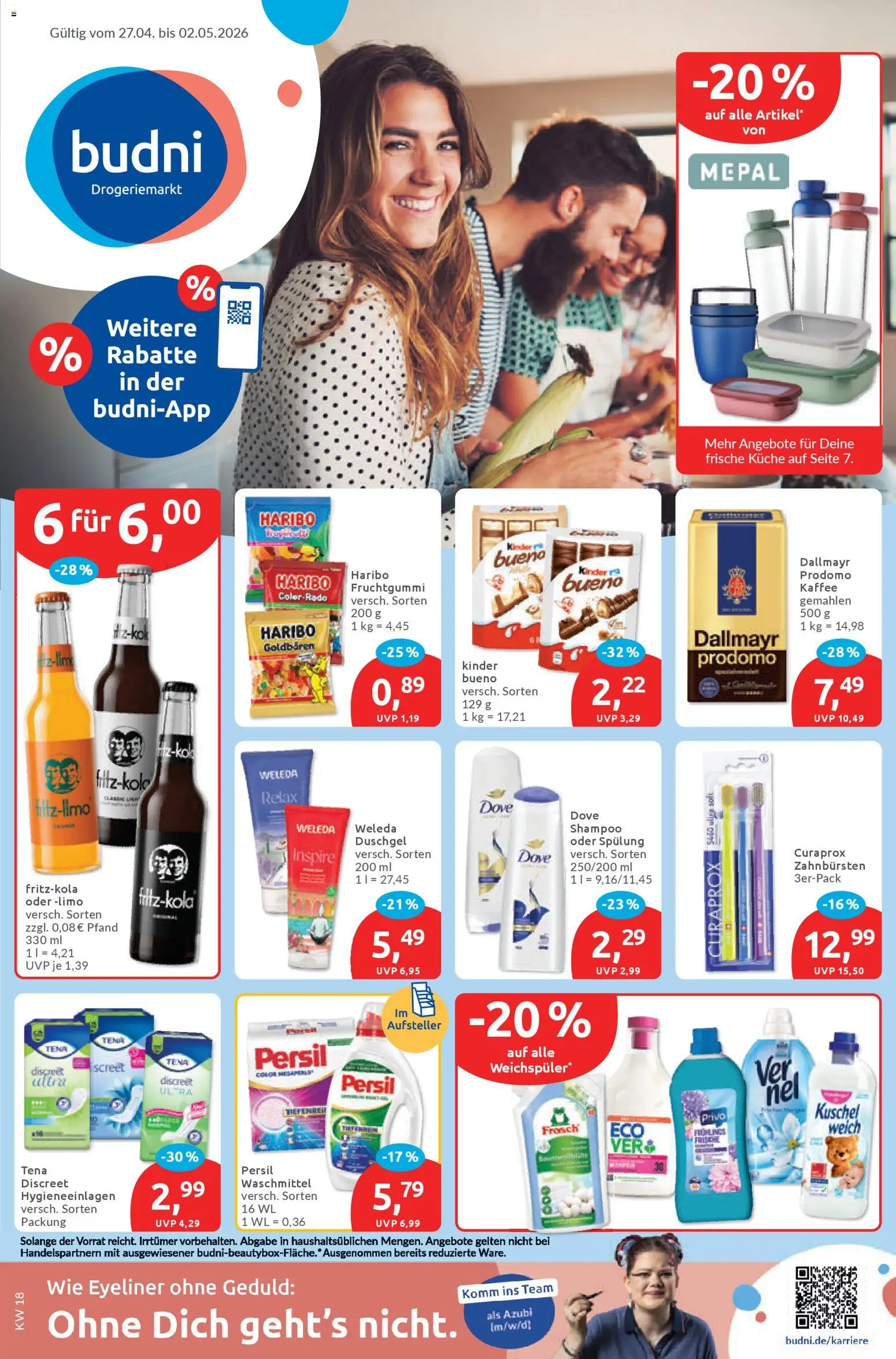 Budni Prospekt 	 - Seite 1 - gültig ab 27.04.2026