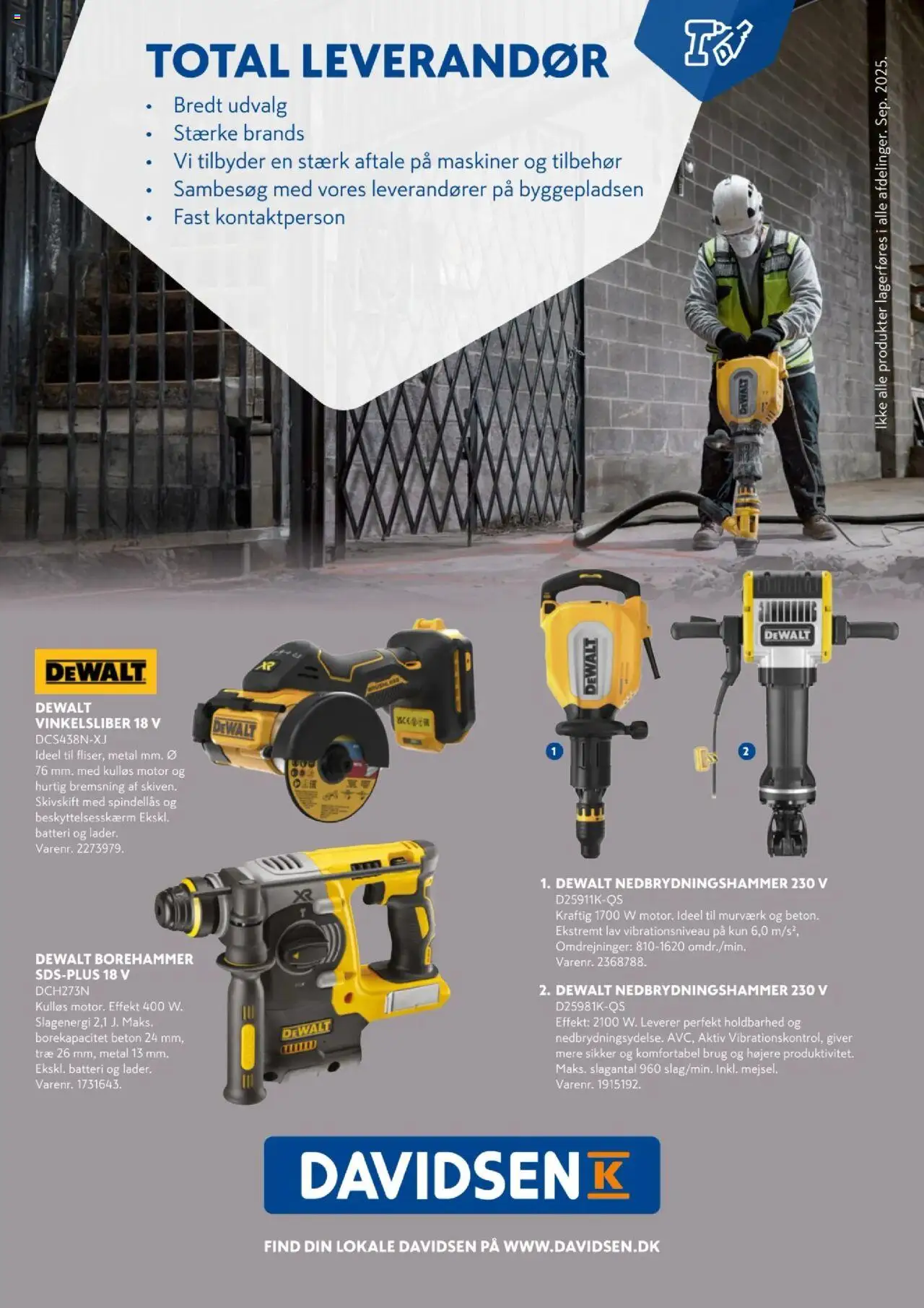 Davidsen - Murer & entreprenør - page 32- valid from 15/09/2025