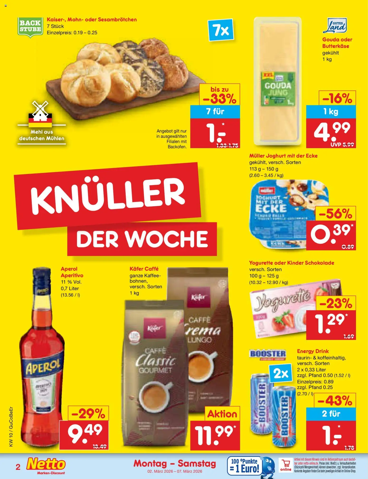 Netto Marken-Discount Prospekt 	 - Seite 2 - gültig ab 02.03.2026