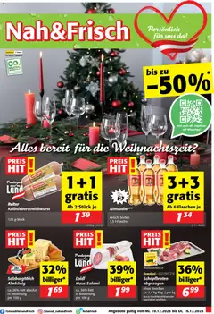 Vorschau Nah und Frisch Flugblatt gültig ab 10.12.2025