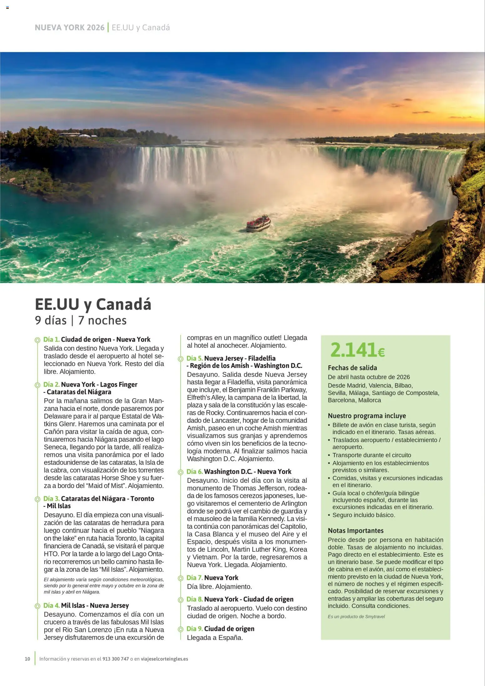 Viajes El Corte Inglés Nueva York - Página de 10 - Válido desde 14/01/2026