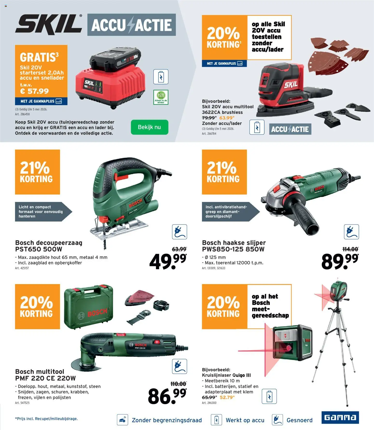 GAMMA folder - page 29- valid from 25/03/2026