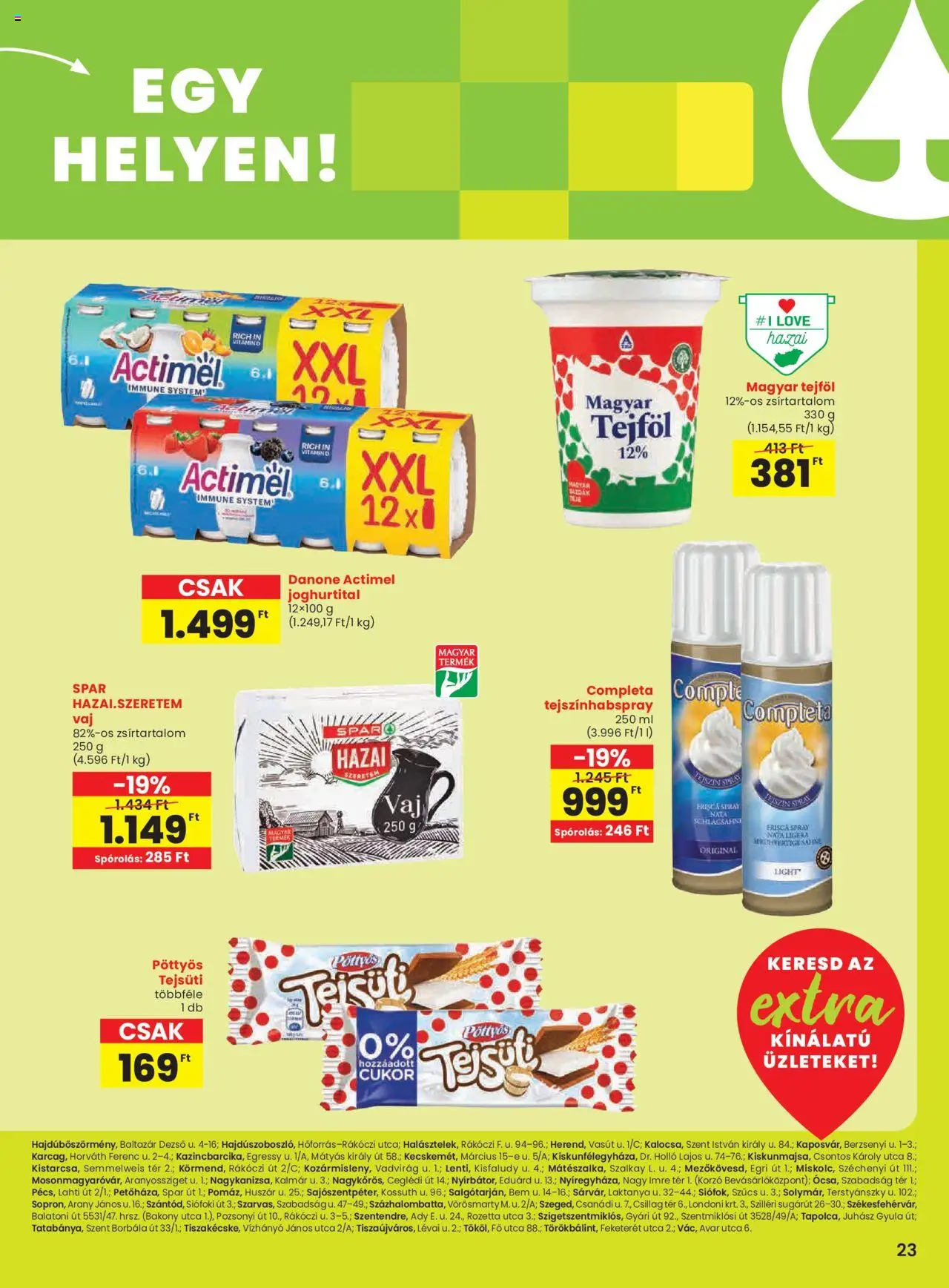 Interspar SPAR extra ajánlat - 4oldal - érvényes 2025.07.17.-tól