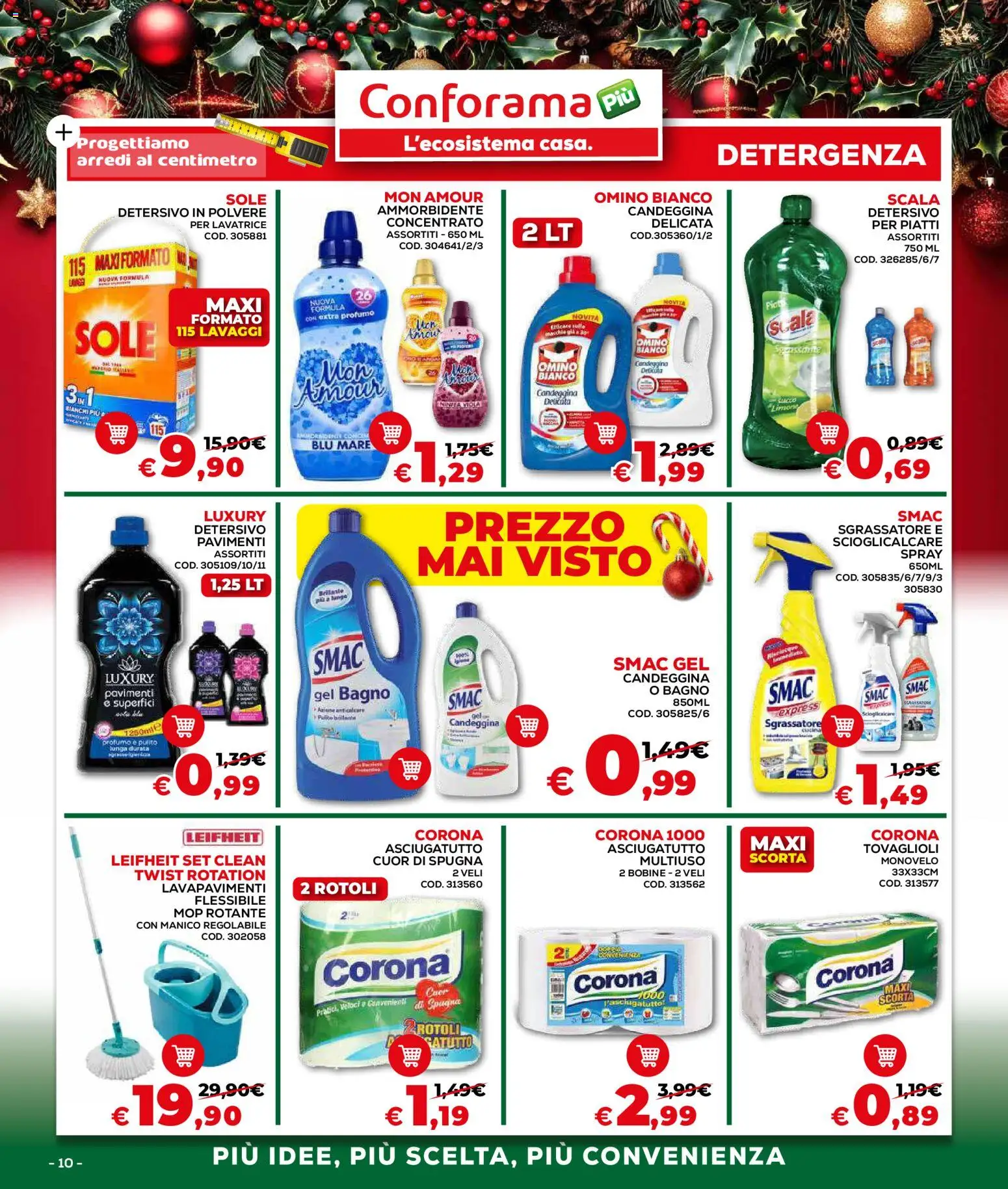 Volantino Conforama	 - pagina 10 - valido dal 04/12/2025